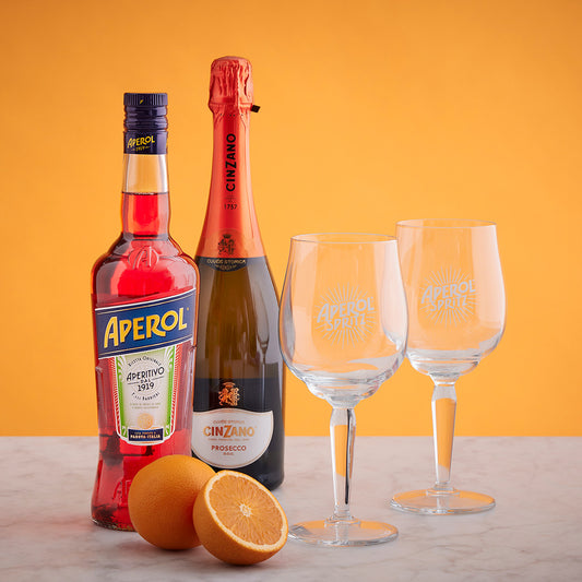 Aperol Spritz pakke m. originale glas