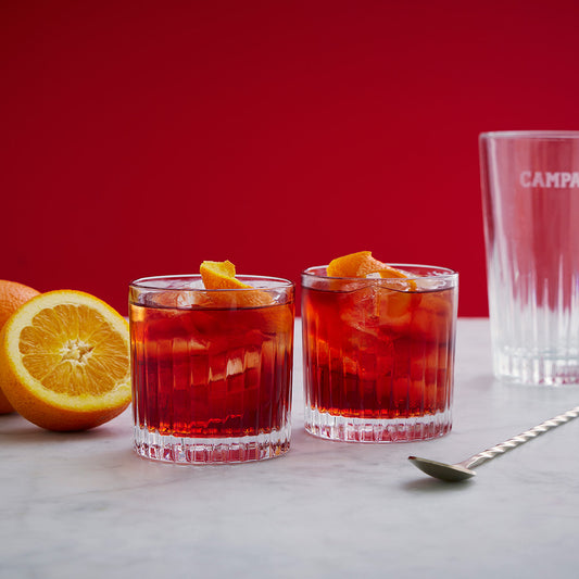 Campari Negroni glas - 4 stk.