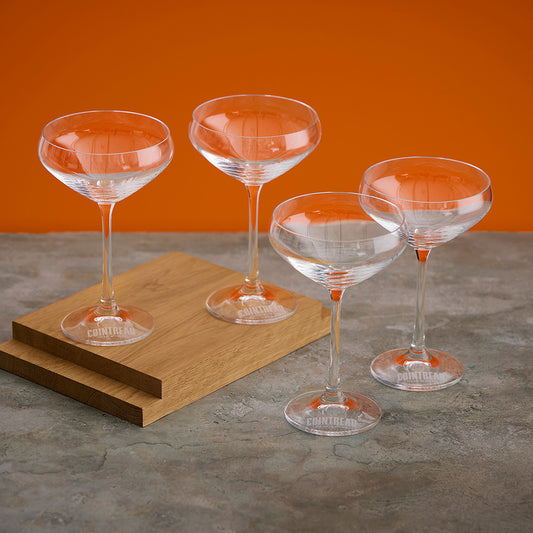 Cointreau margarita coupette glas - 4 stk.