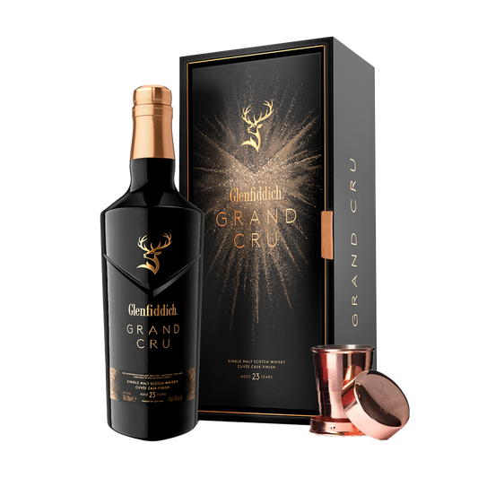 Glenfiddich 23 år Grand Cru Single Malt Scotch Whisky 43% 70cl m. kop