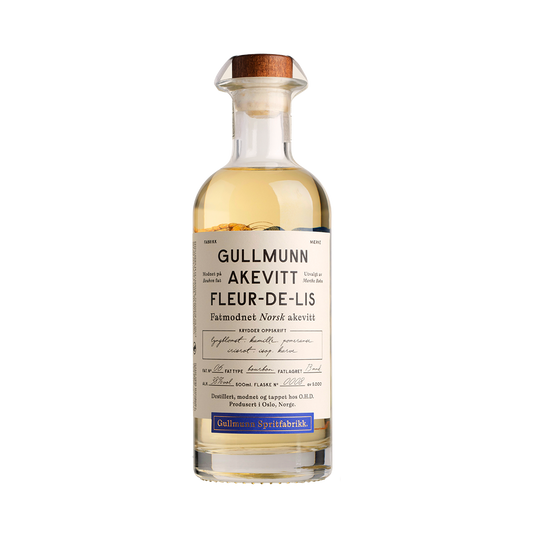 Gullmunn Fleur De Lis Aquavit 38% 50 cl