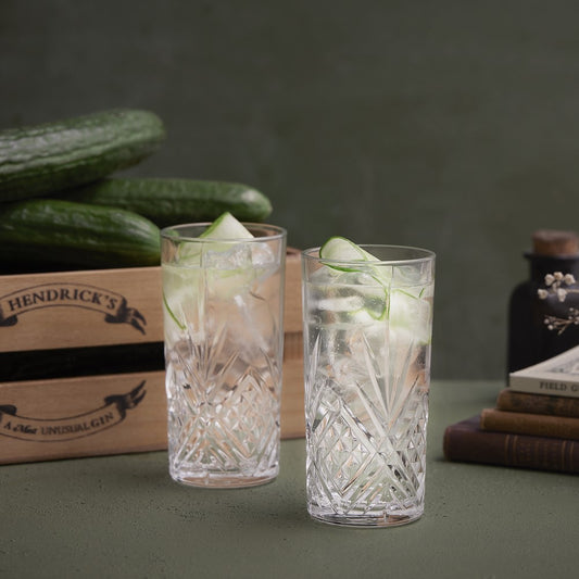 Hendrick's Gin long drink glas - 4 stk.