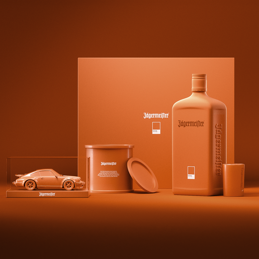 Jägermeister Pantone pakke - orange