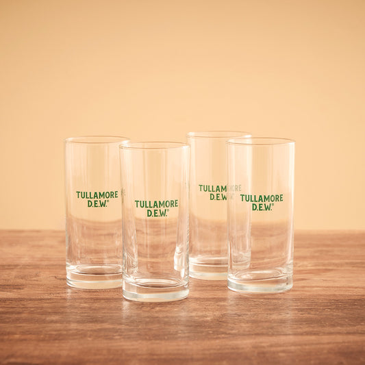 Tullamore D.E.W. high ball glas - 4 stk.