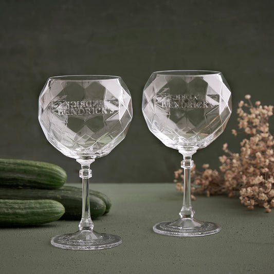 Hendrick's Gin goblet/pokal glas - 2 stk.