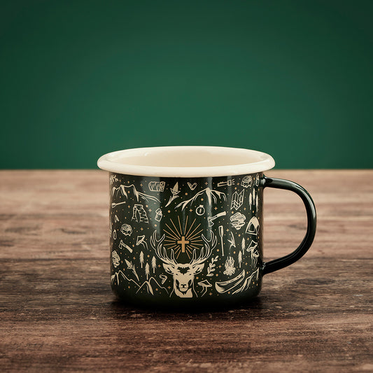 Jägermeister emaljekop