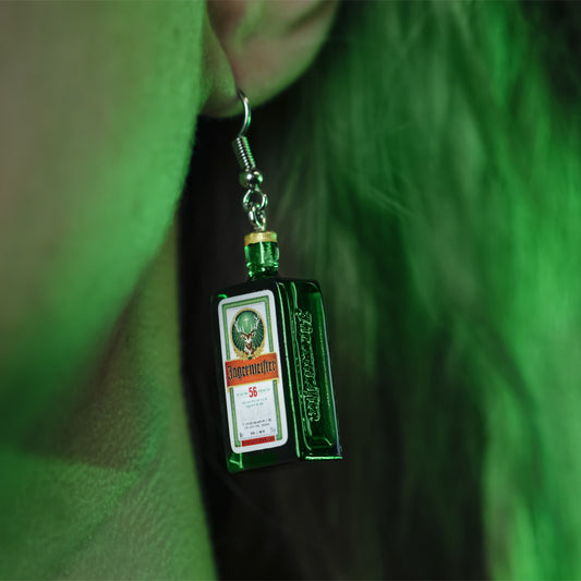 Jägermeister øreringe - par af 2 stk.