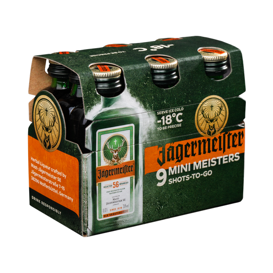 Jägermeister Mini Meisters 9 x 2 cl