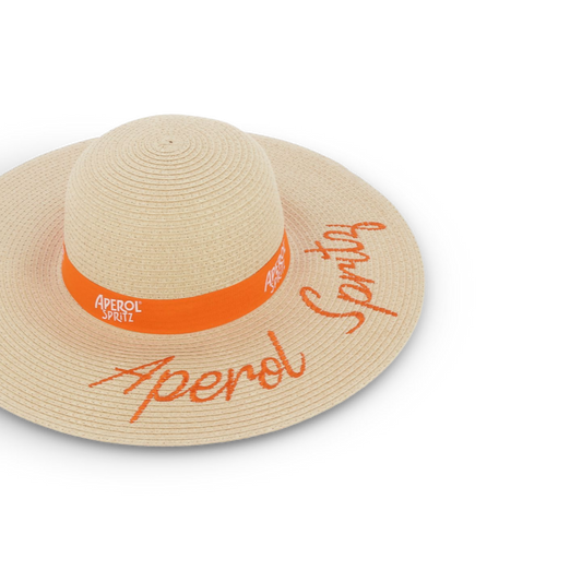 Aperol Spritz picnic hat
