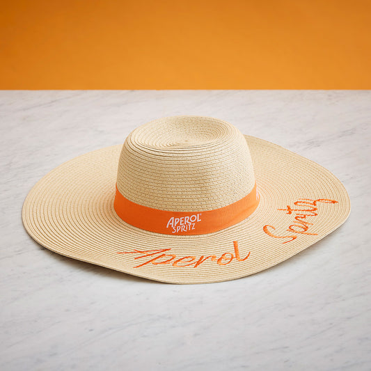 Aperol Spritz picnic hat