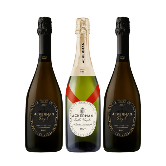Crémant de Loire smagekasse 2+1