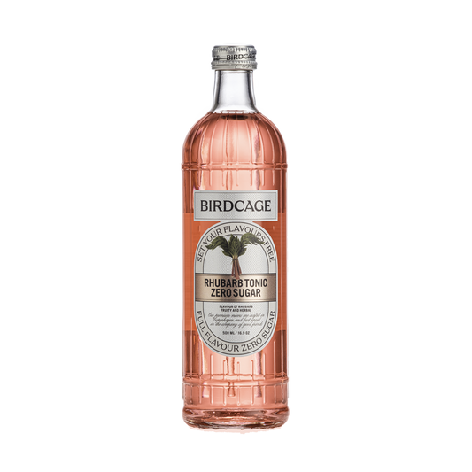 Birdcage Rhubarb Tonic Zero Sugar 500ml