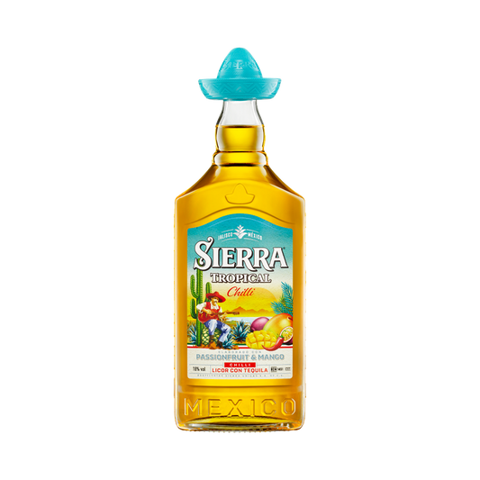 Tequila Sierra Tropical Chili 18% 70 cl